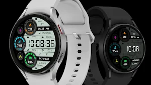 Retro Functional LCD ZKinWatch Screenshot 0