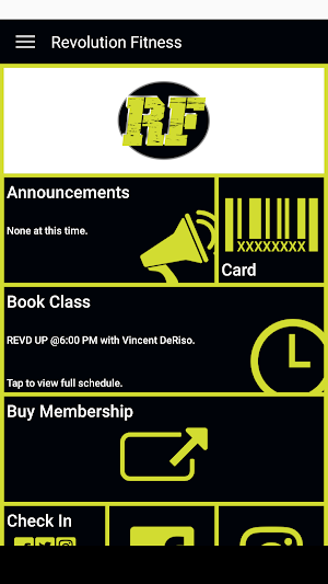 Revolution Fitness Screenshot 1