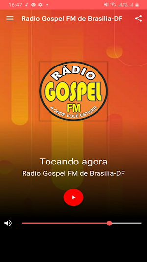 Rádio Gospel FM de Brasilia-DF Screenshot 2