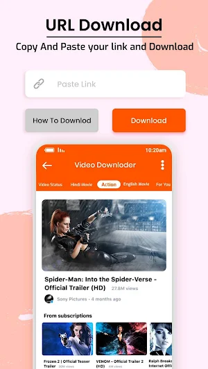 Video Downloader For All Screenshot 1