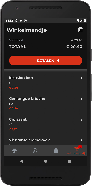 Bakkerij Welvaert App Screenshot 2