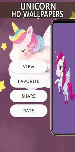 Unicorn wallpapers- HD Images Screenshot 1