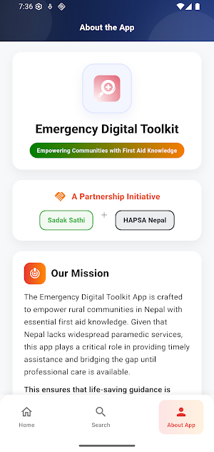 CERT - Emergency Response App Screenshot 2