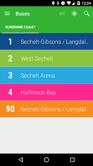 Sunshine Coast TS Bus - MonTr… Screenshot 2