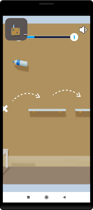 3D Bottle Flip Screenshot 1