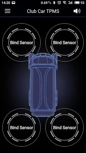 Club Car TPMS Screenshot 1