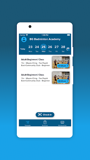 BG Badminton Screenshot 1