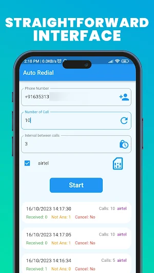 Auto Redial Screenshot 3