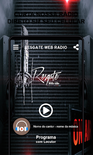 Resgate Web rádio Screenshot 1