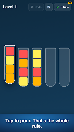 Water Sort: Color Puzzle Screenshot 1