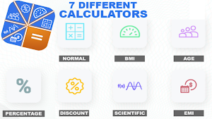 Seven Calculators Screenshot 1