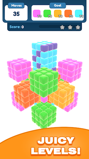 Cube Match Blast 3D Screenshot 1