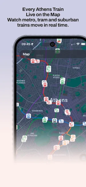 Syrmos: Athens Rail Times Screenshot 1