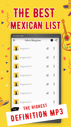 Mariachi ringtones screenshot 2