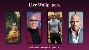 Dwayne Johnson Wallpaper HD Screenshot 1