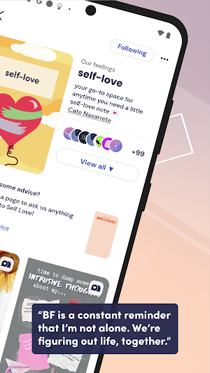 Blue Fever - Self Care Support Screenshot 3