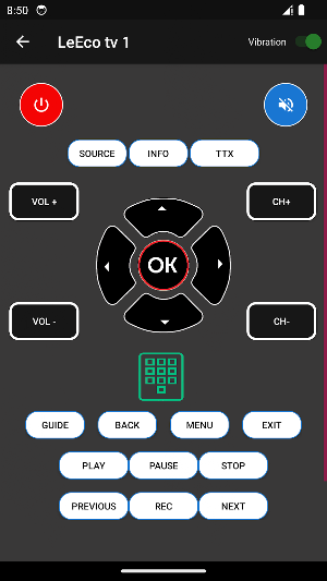 Remote for LeEco Tv Screenshot 2