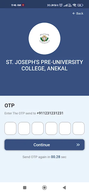 ST. JOSEPH'S PUC, ANEKAL Screenshot 1