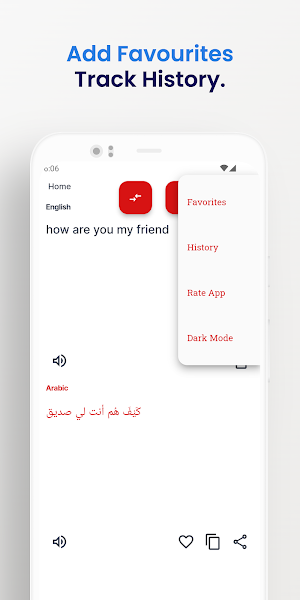 Arabic-English Translator App Screenshot 2