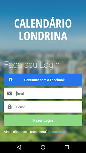 Calendário de Eventos Londrina Screenshot 1