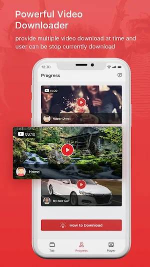 All Video Downloader & Player Screenshot 2