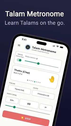 Veena Suite: Tuner & Talam Screenshot 3