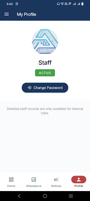 Pragati School Staff App Screenshot 3