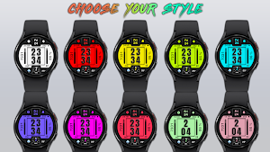 Ankara Digital Watch Face screenshot 1