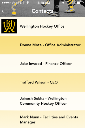 Wellington Hockey Screenshot 3