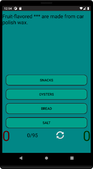 Food facts Screenshot 3