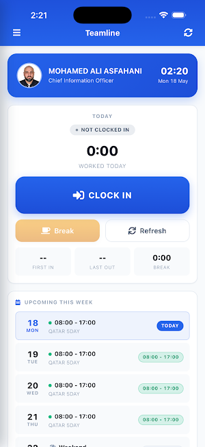 Teamline Screenshot 2