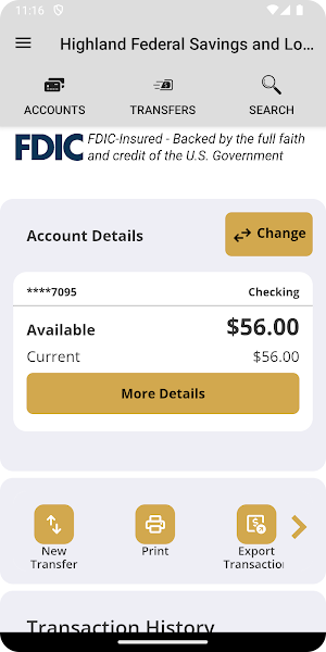 Highland Federal Mobile Screenshot 2