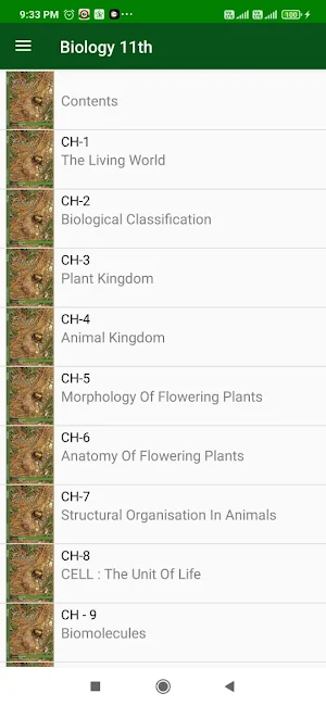 Class 11th Biology NCERT Book - (OFFLINE) Screenshot 2