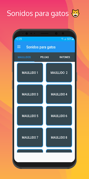 Sonidos para gatos para que vengan Screenshot 0