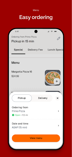 Primo Pizza To Go Screenshot 2