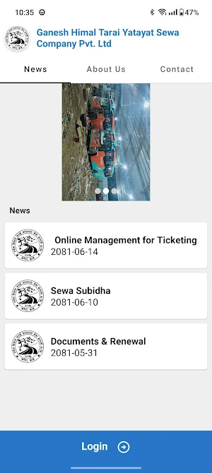 Ganesh Himal Tarai Yatayat Screenshot 0