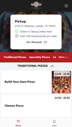 Wizard Wicks Pizza Screenshot 1