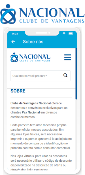 Nacional Clube de Vantagens Screenshot 2