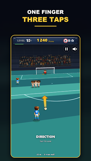 Free Kick Blast: Soccer Screenshot 0