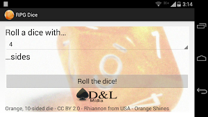 RPG Dice Screenshot 0