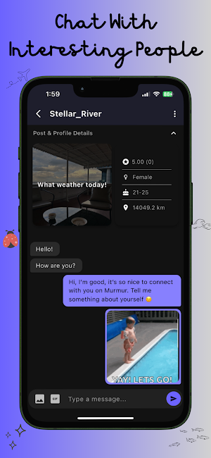 Murmur - Anonymous Post, Chat Screenshot 3