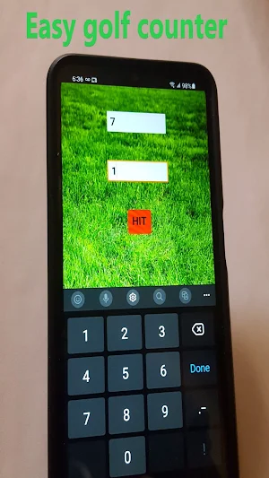 Golf counter Screenshot 0