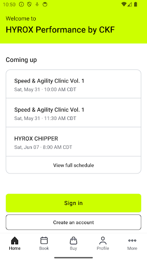 HYROX Performance by CKF Screenshot 1