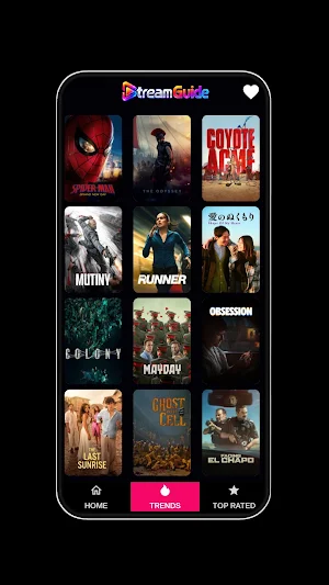 StreamGuide: TV Shows & Movies Screenshot 0
