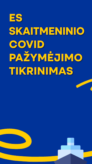 Tikrinti COVID pažymėjimą Screenshot 3