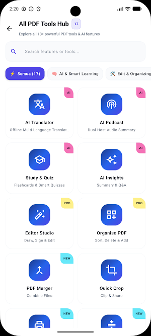 SuryaPDF Reader & Editor Screenshot 1
