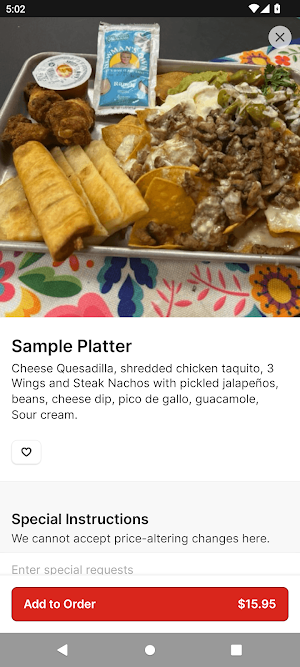 Macho Taco Bar & Grill Screenshot 2