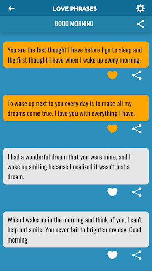 Powerful Love Phrases Screenshot 3