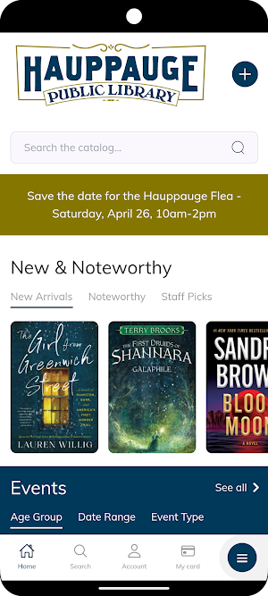 Hauppauge Public Library Screenshot 0