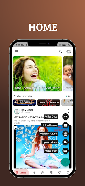 DAILY LIFTING-MEDITATE-GETPAID Screenshot 2